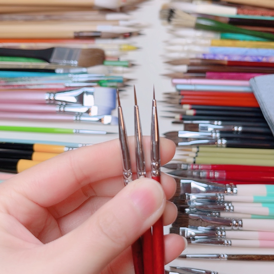 包***子艺保险画笔组合3支