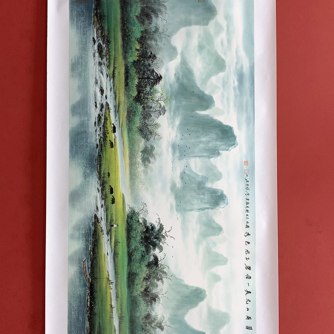 绘画清*国画作品欣赏四尺整