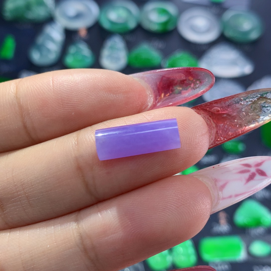 翡翠颈饰未镶嵌纯天然缅甸翡翠A货