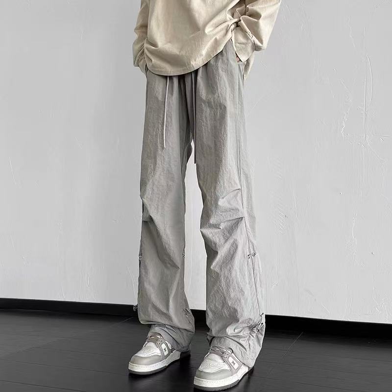 425/8761/125   夏季薄款美式潮牌工装裤宽松休闲直筒裤子