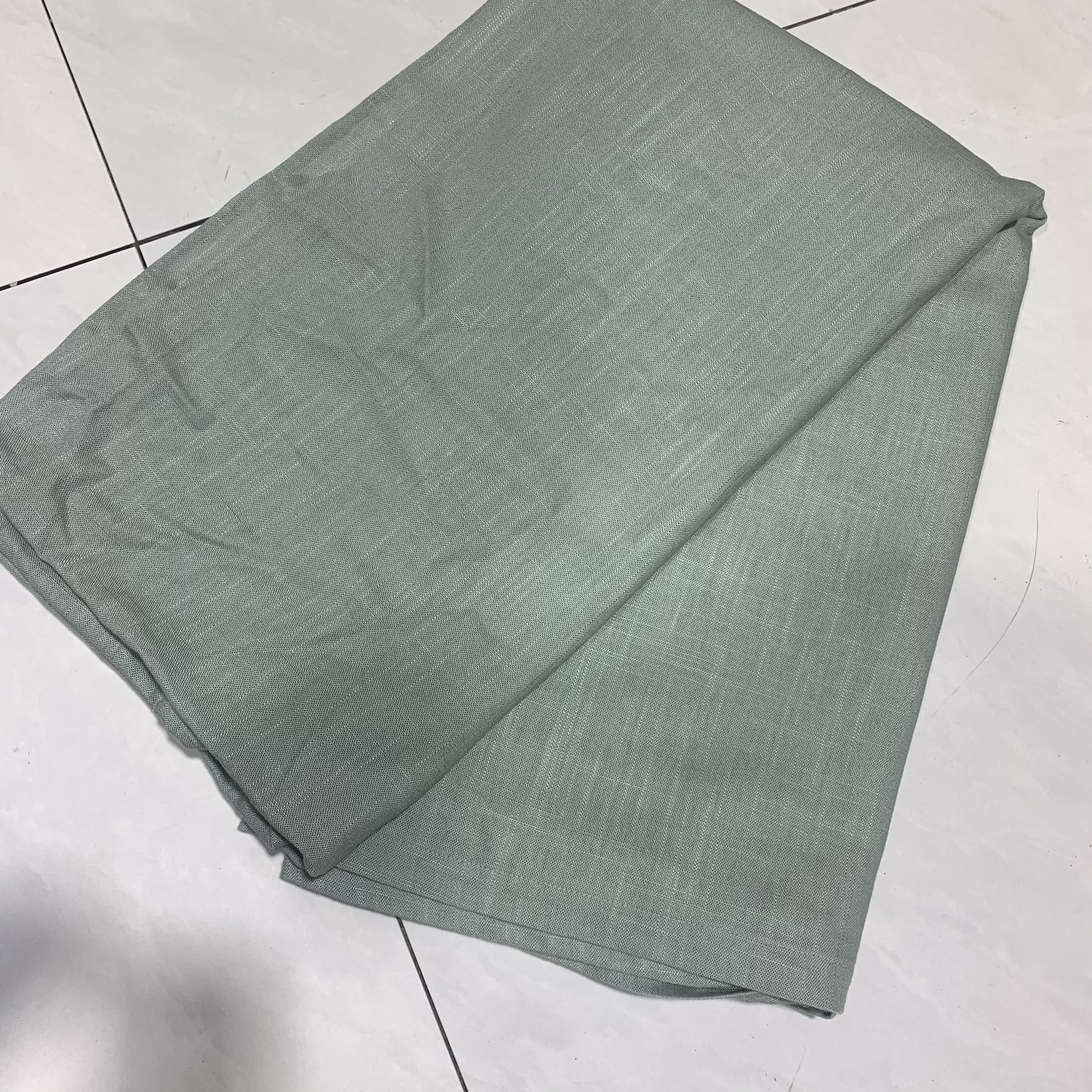 <鲁恬床品> 汉麻床单四季加大炕单简约纯色镜面简约床单