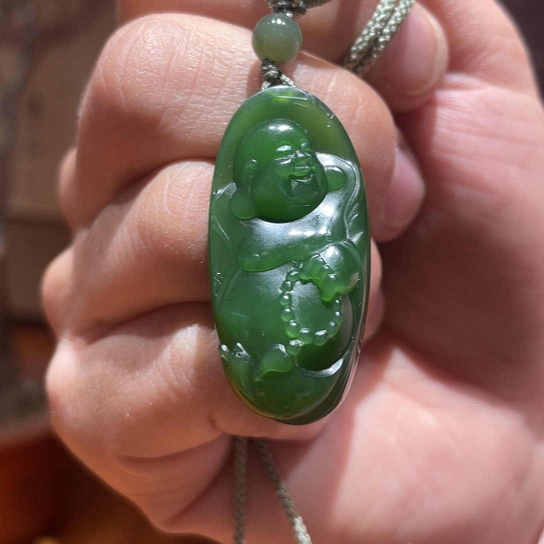 和田玉吊坠(不含链)未镶嵌