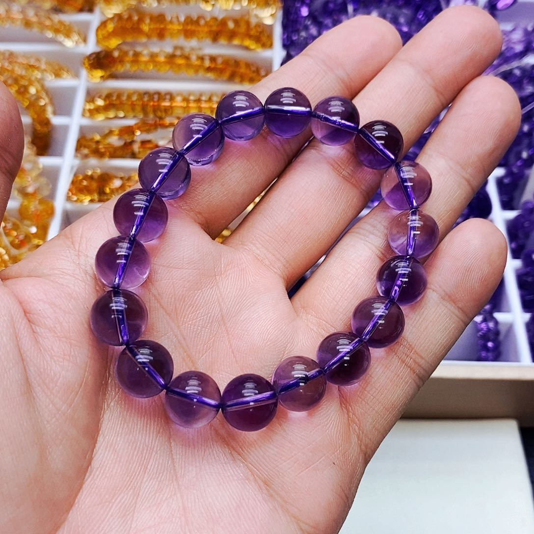 未镶嵌手串水晶一**葱天然