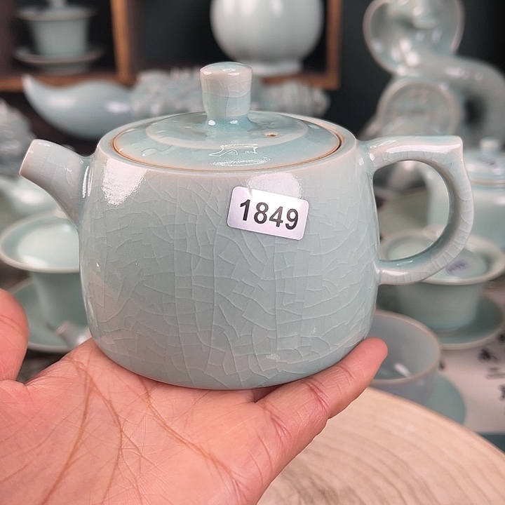 杯1849微瑕原产地原矿釉汝瓷