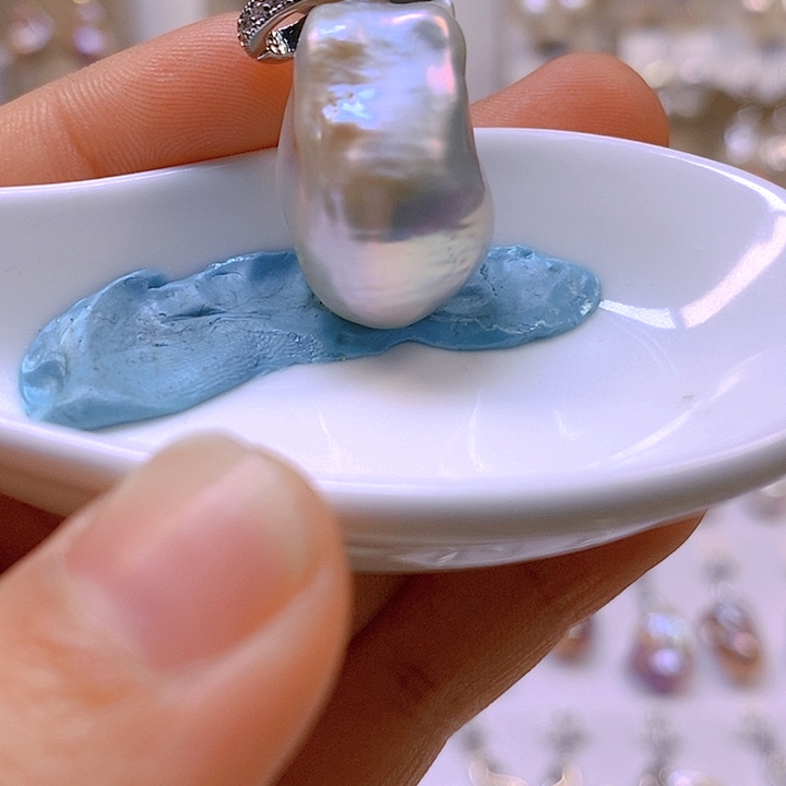 淡水珍珠颈饰合金