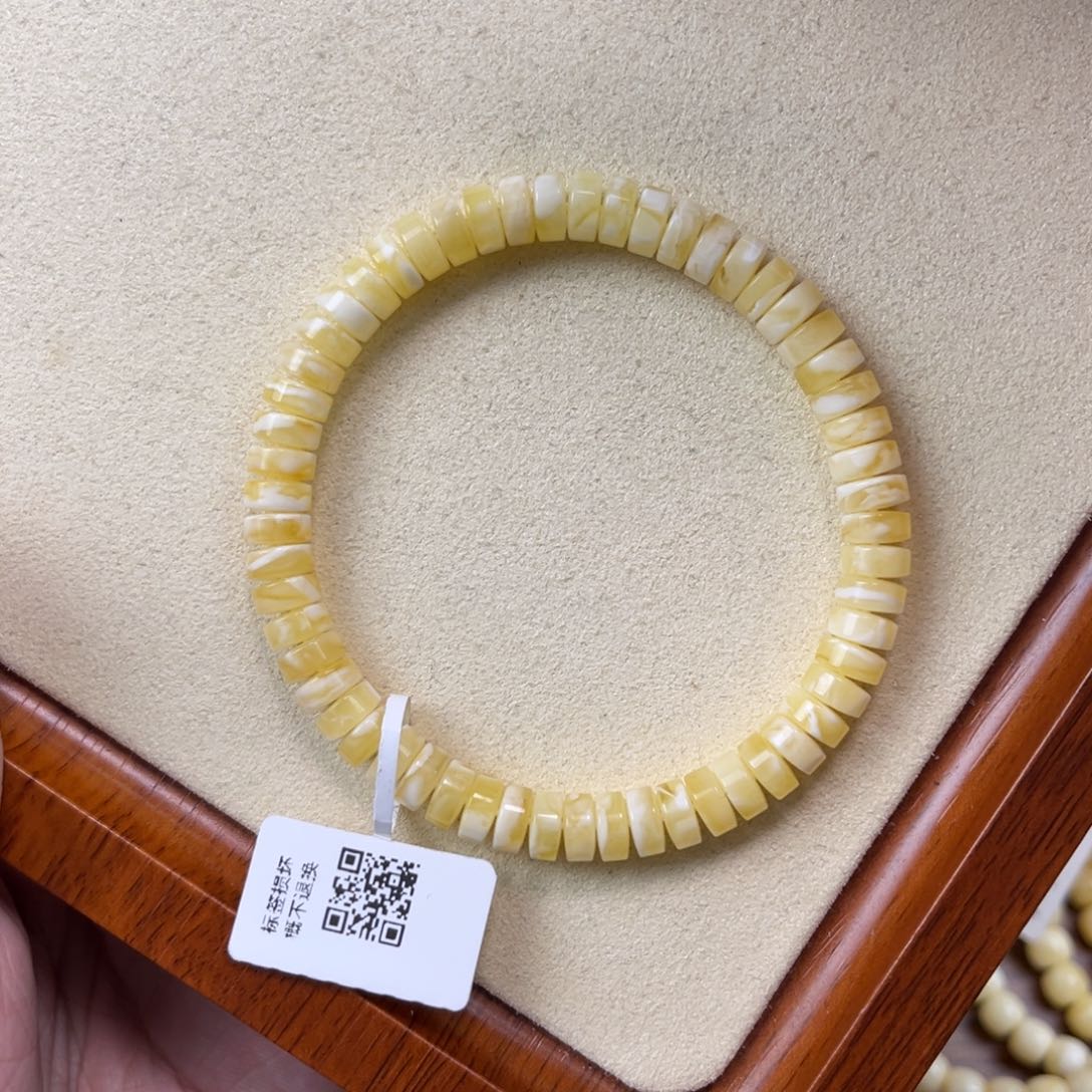 蜜蜡手串未镶嵌蜜蜡手串7mm
