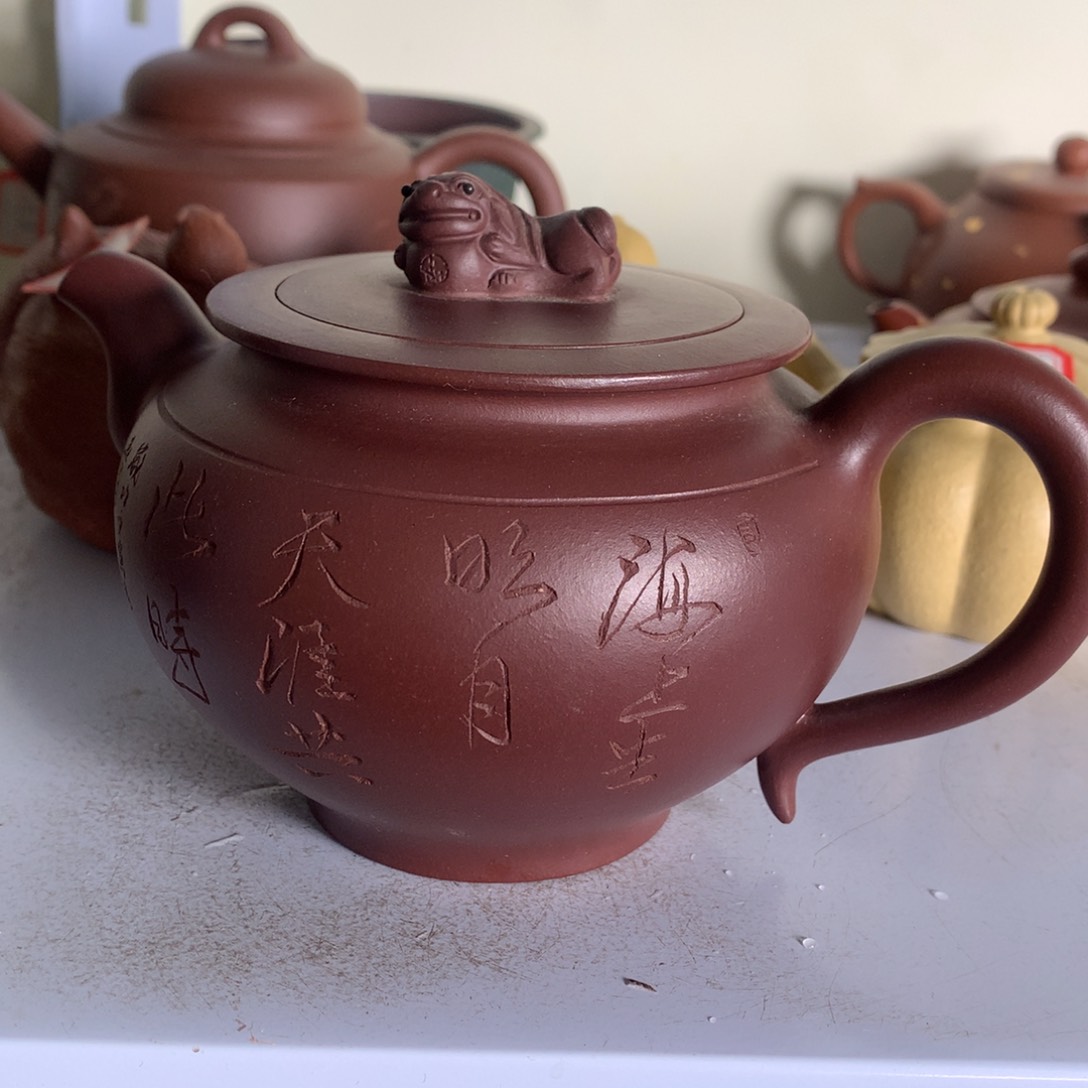 紫砂茶壶原矿手工11