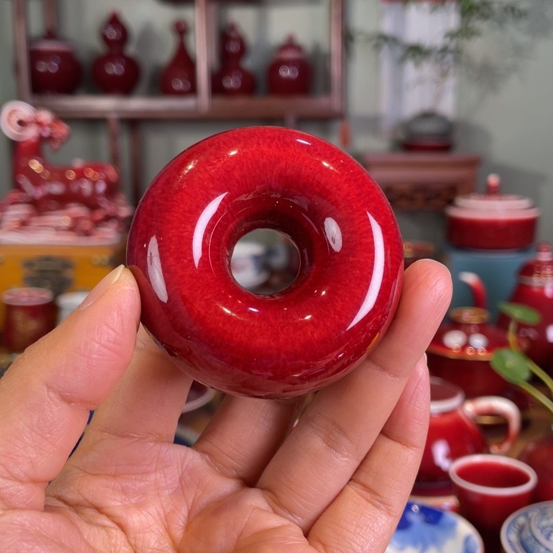 清欢雅玩原矿郎红