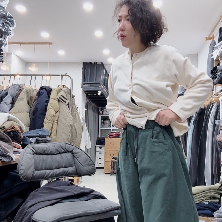 绿色裤子#这就是所谓一