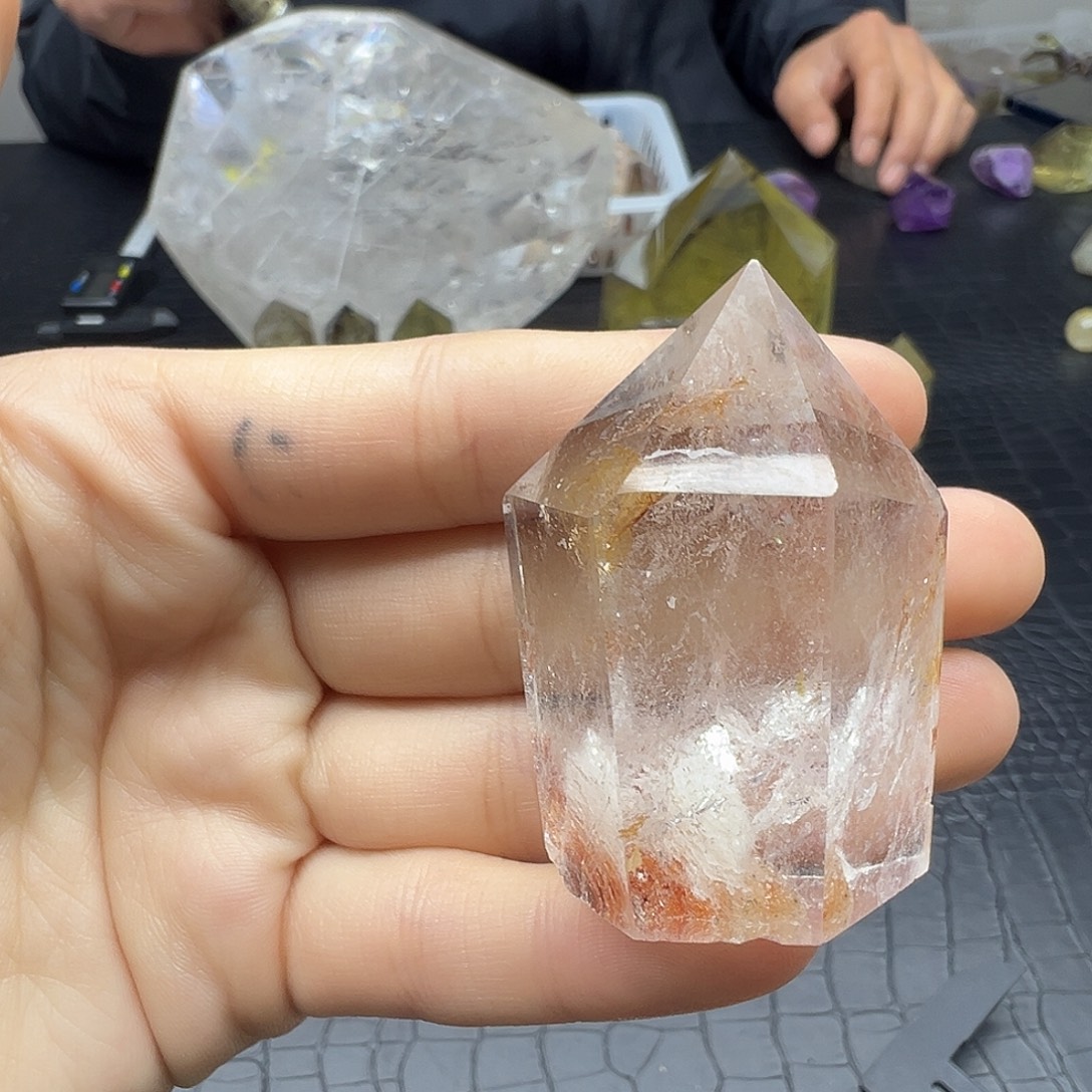 未镶嵌珠宝半成品水晶85水晶