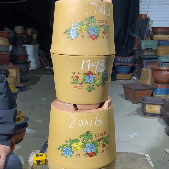 紫砂花盆紫砂紫砂