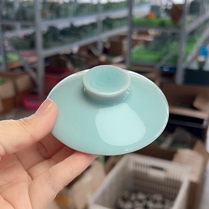 龙泉云间青瓷小米茶器