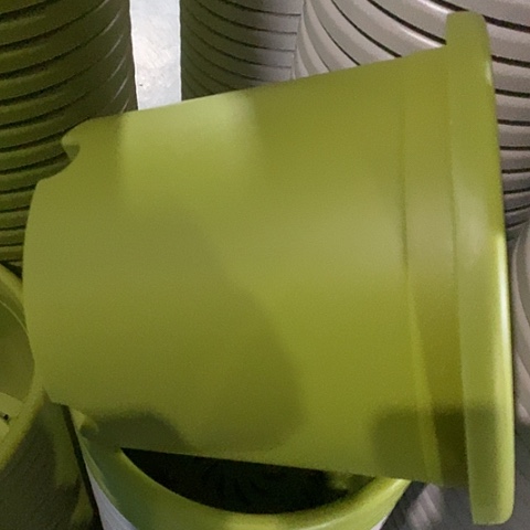 树脂四季4号微瑕果绿无托15个➕灰白无托15个