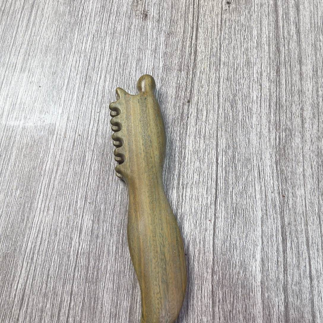 绿檀木眼部放松工具瑕疵