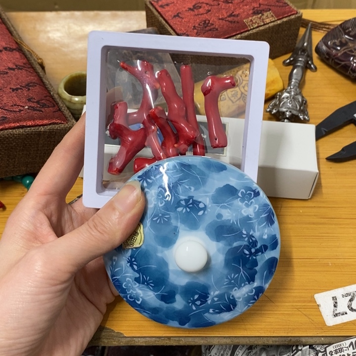 摆件中古工艺品一件