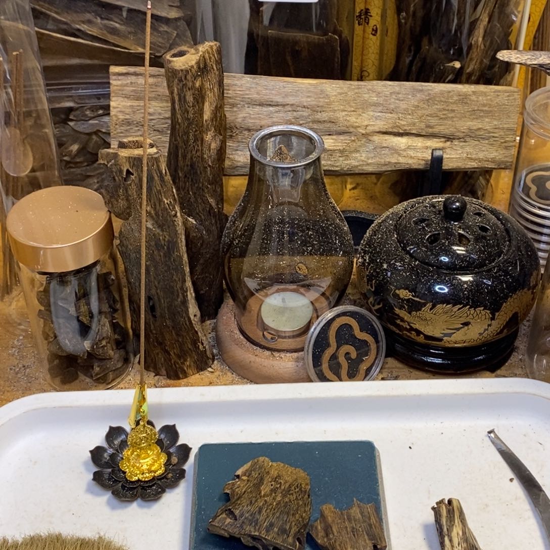 沉香高油香薰乌身16克