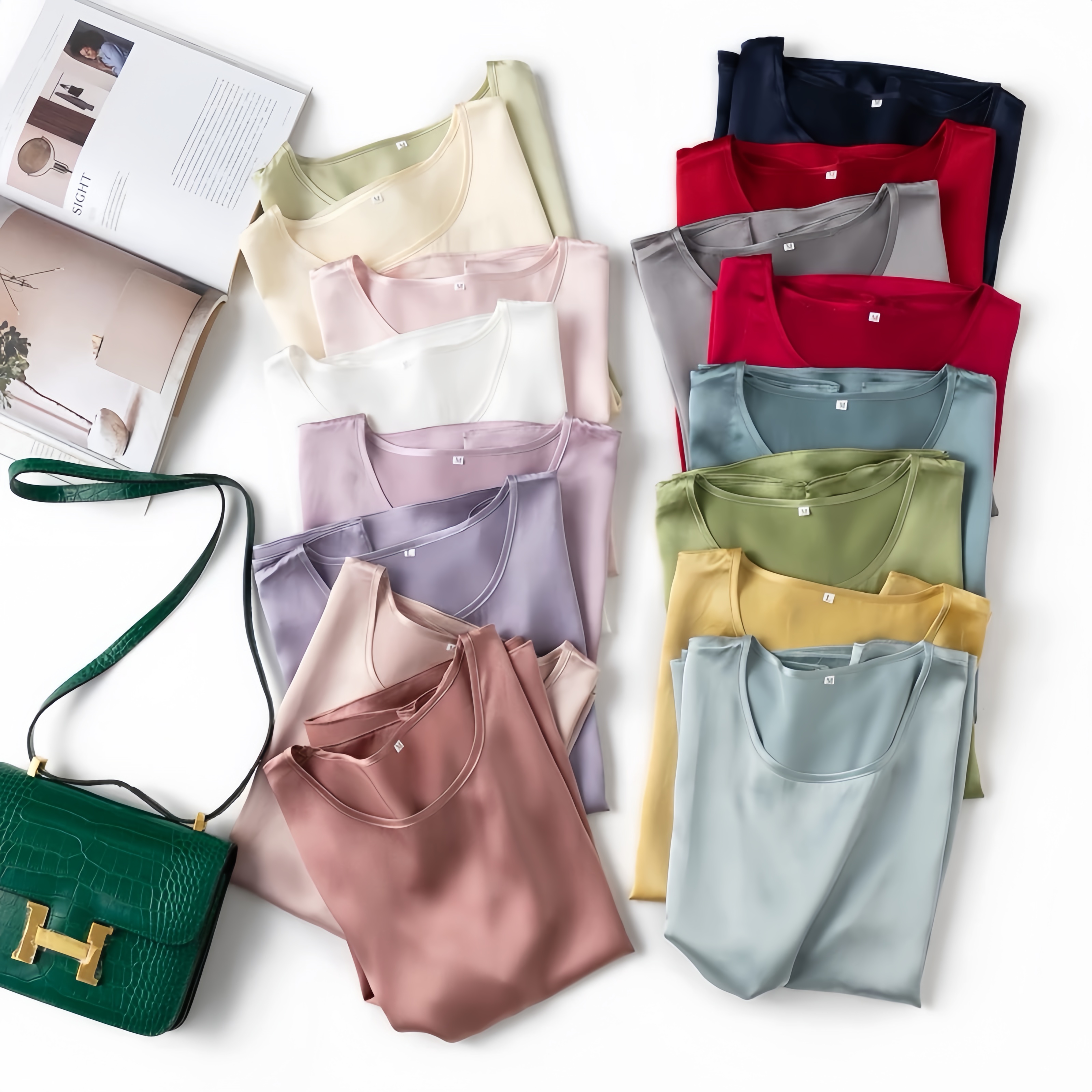 真丝桑蚕丝香云纱上衣【299~499】