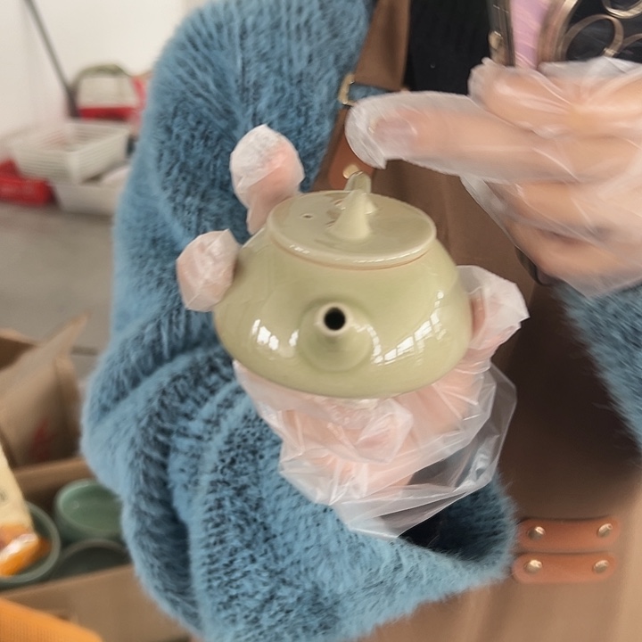 小米茶器龙泉青瓷