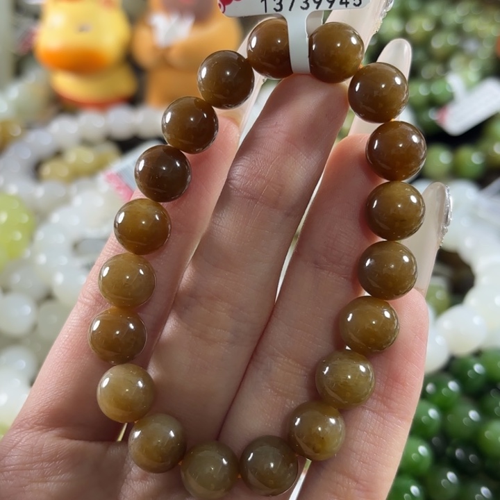 和田玉未镶嵌手链93