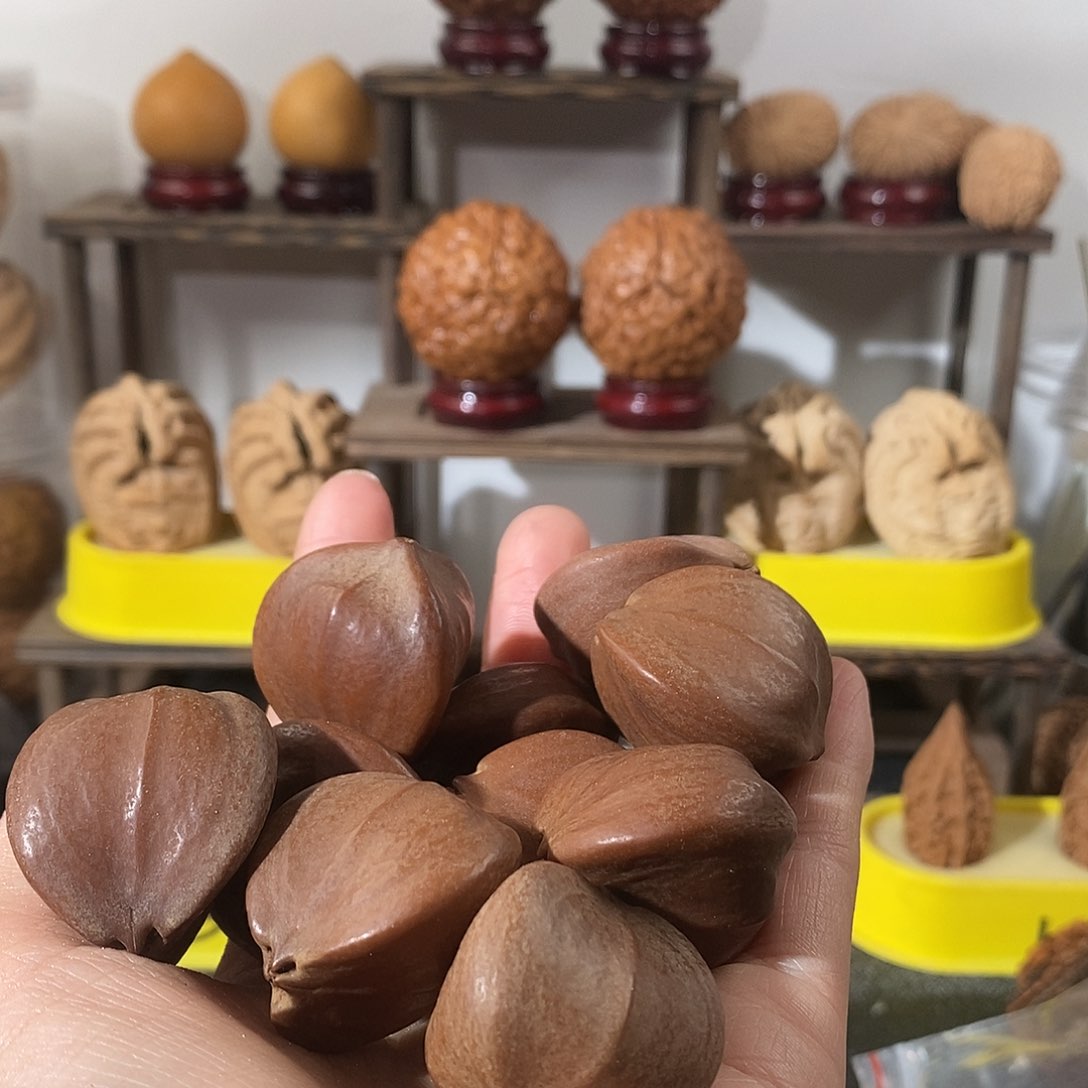 吊坠文玩核桃橄榄核散子10颗不退不换不接受中差评