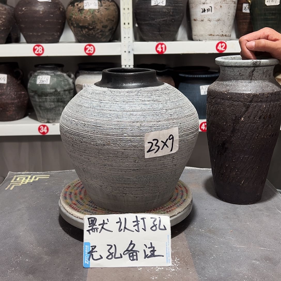 红陶38灰白无孔备注