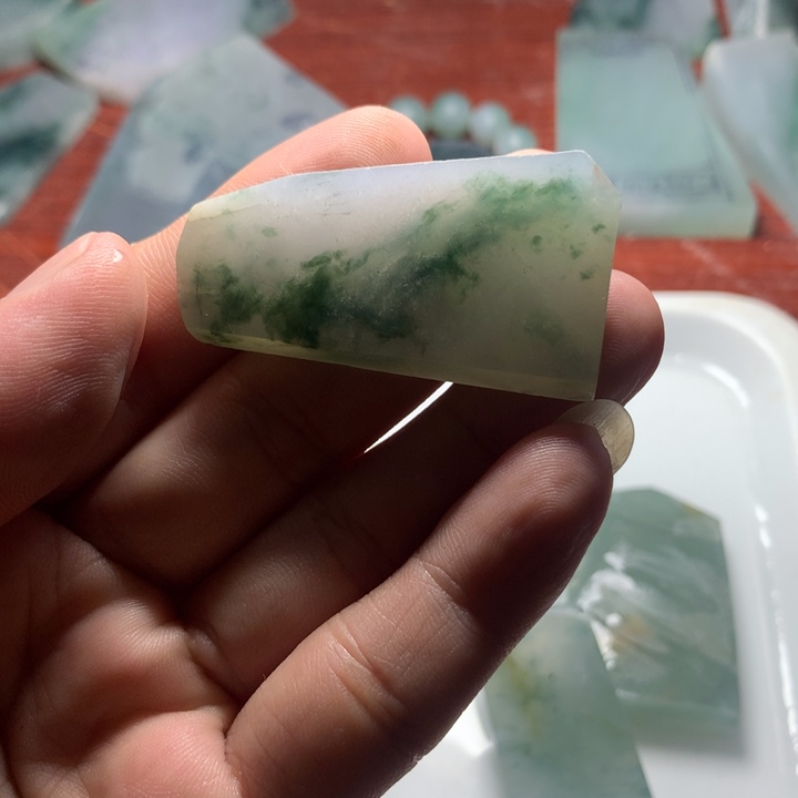 定制翡翠未镶嵌^****鱼