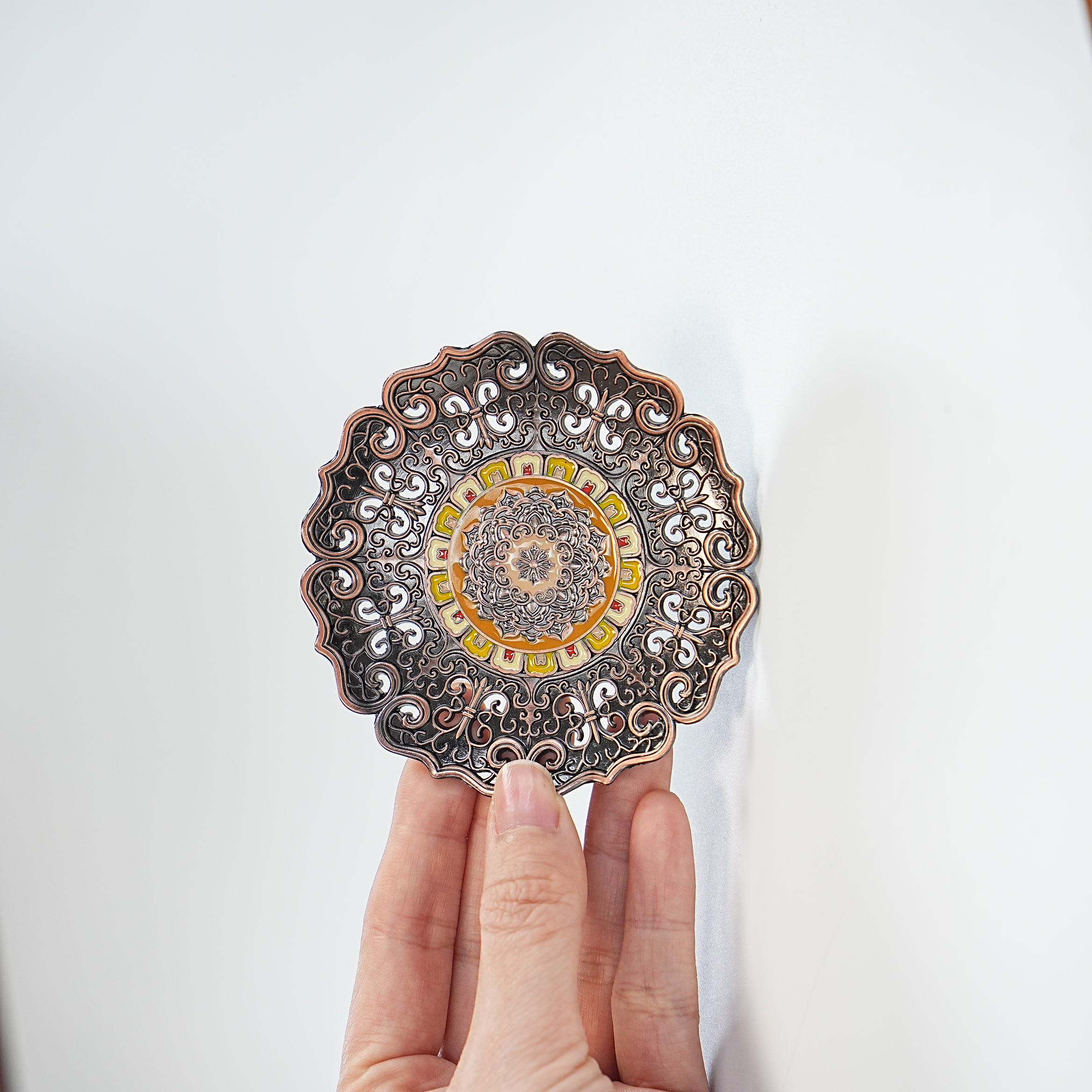 盘涤纹杯垫 mjflc0027