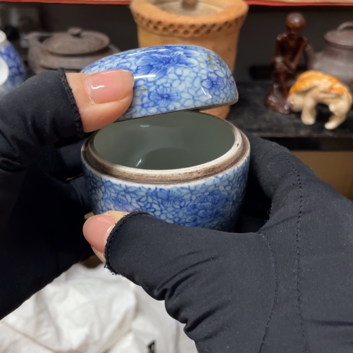 瓷中古工艺品摆件