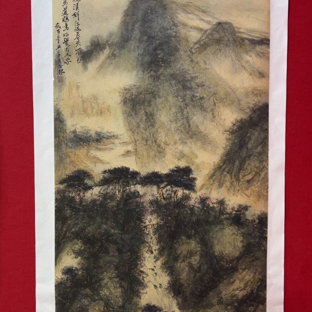 国画手绘国画作品