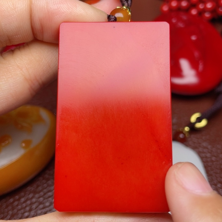 和田玉颈饰未镶嵌耕**夫