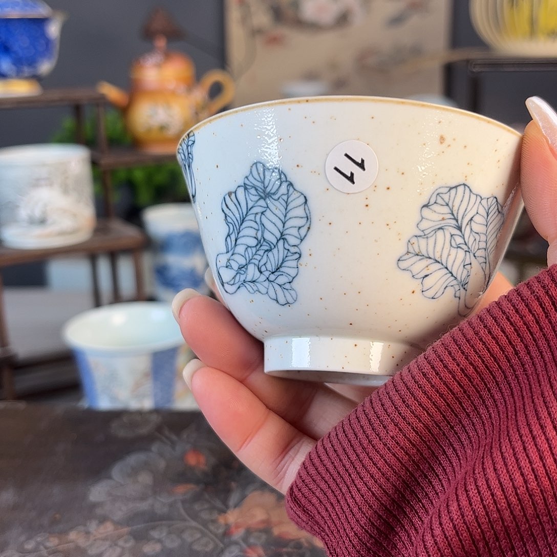 杯景德镇陶瓷茶杯多人