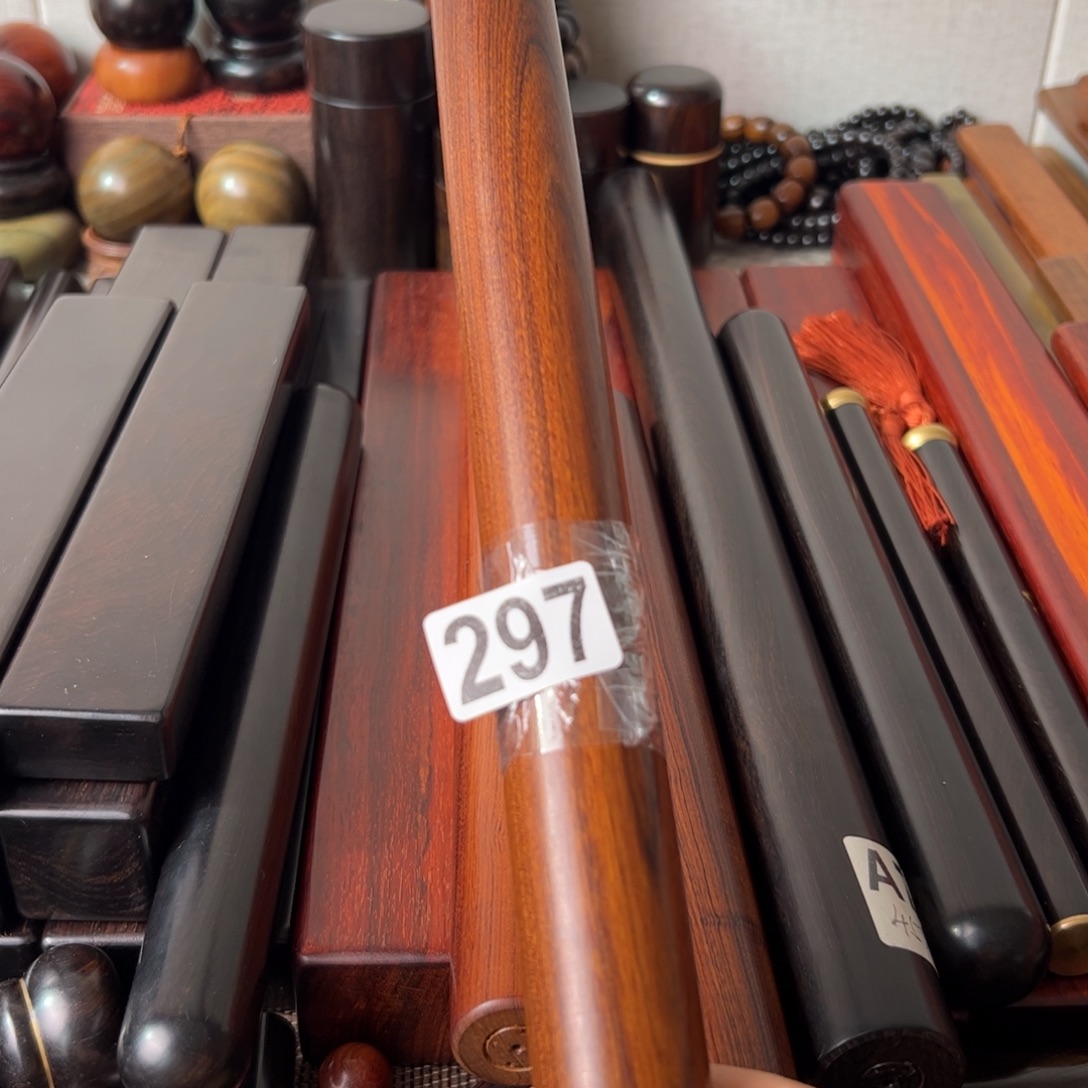 一***缘东非黑黄檀（紫光檀）擀面棍