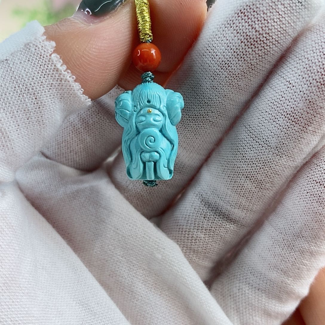 绿松石珠宝奇石未镶嵌