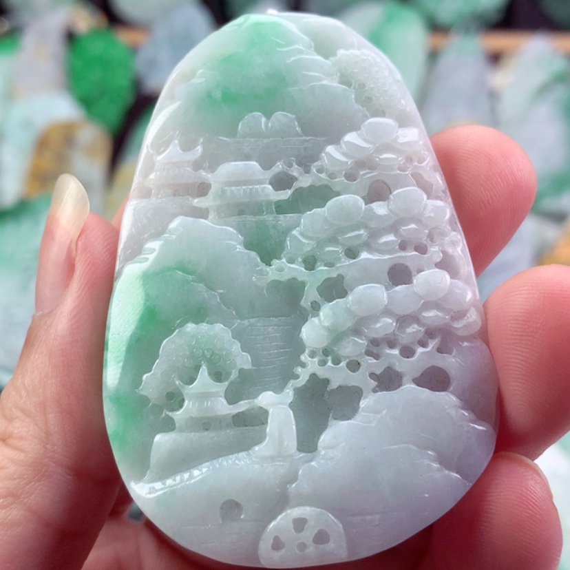 【闪购商品】翡翠未镶嵌吊坠(不含链)