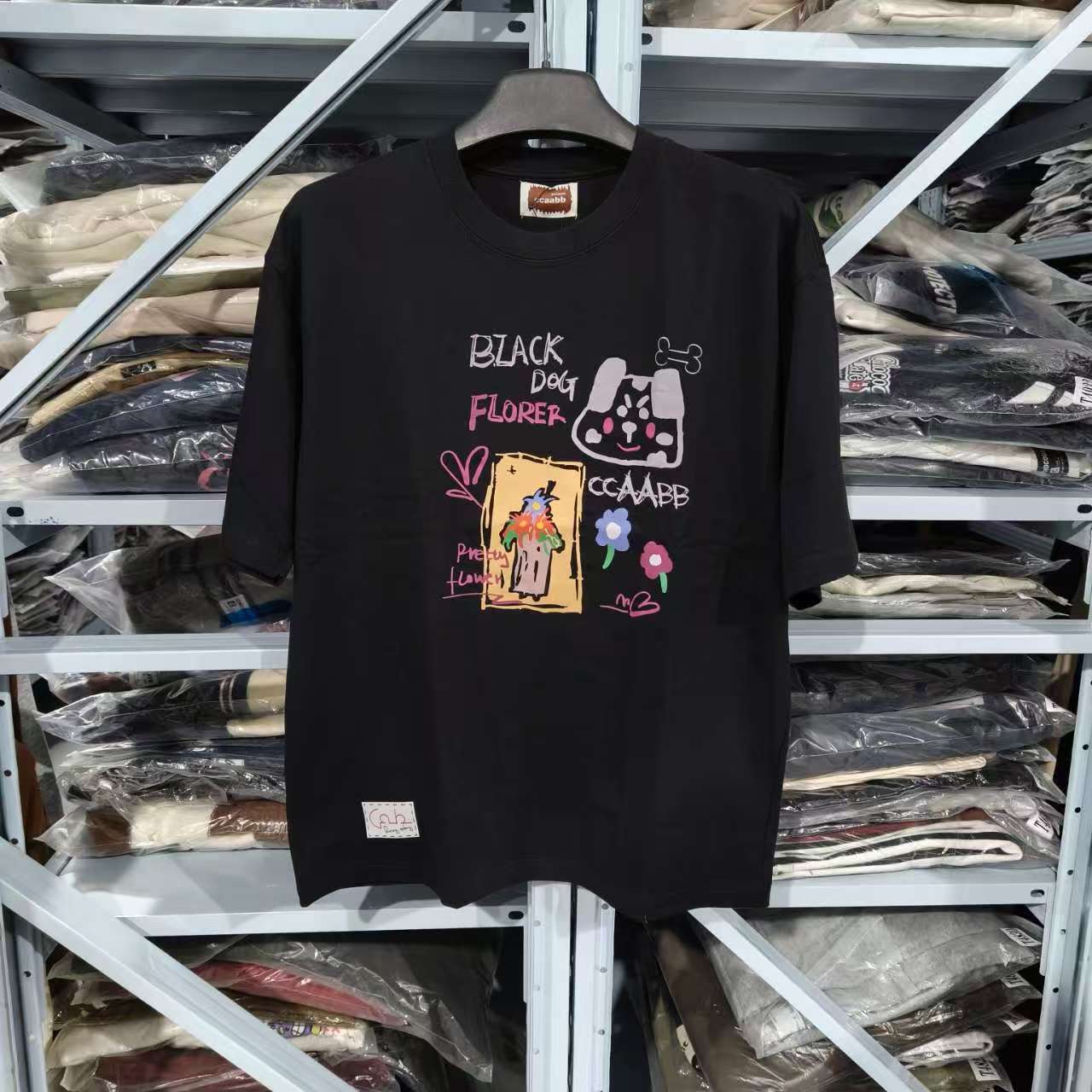 三色男女同款休闲T恤A337