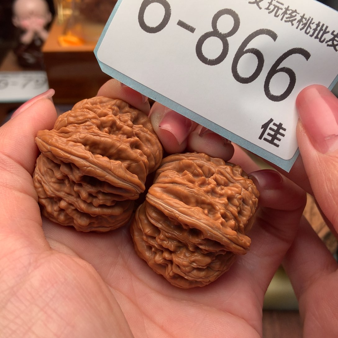 文玩核桃把件39四座楼