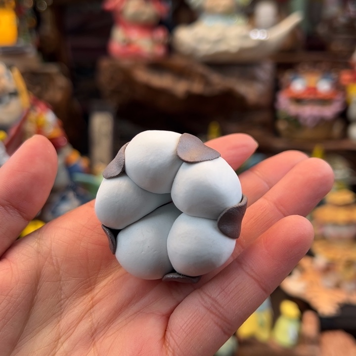 陶摆件小镇青花每日有新品