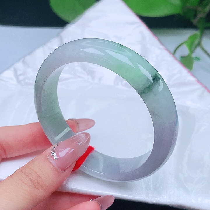 翡翠手镯未镶嵌55 54 55