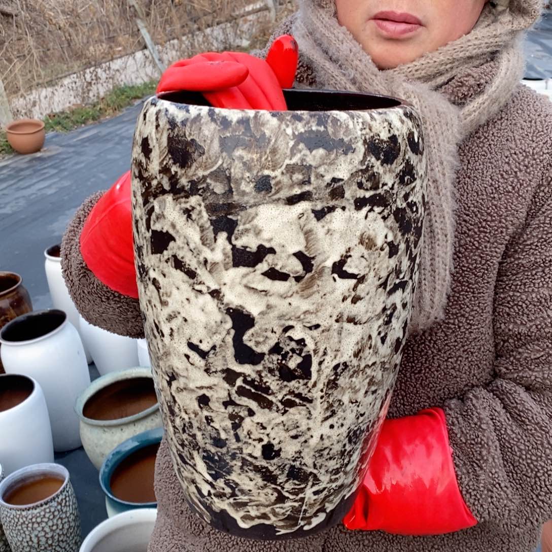 红陶口18高32～～～