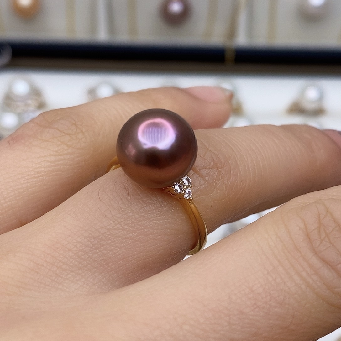 淡水珍珠颈饰银S925镶嵌