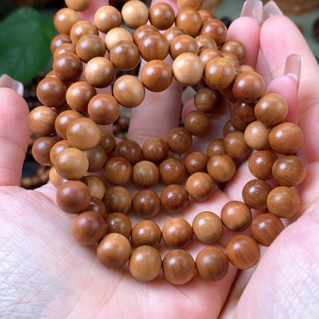 檀香木手串/手链1.0横纹757