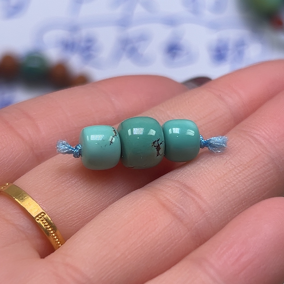 绿松石珠宝半成品未镶嵌