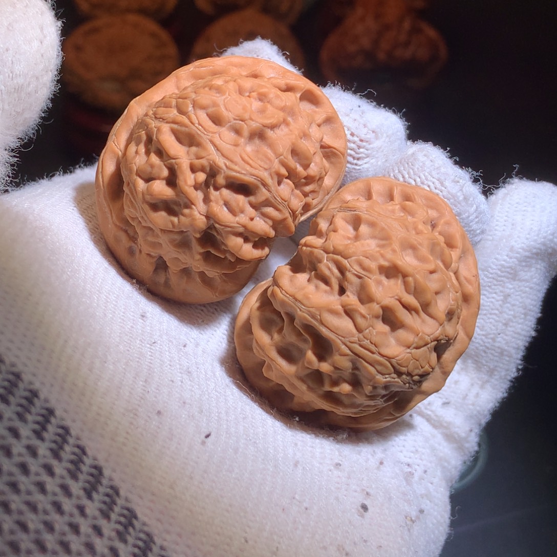 *****把件文玩核桃A2全品无修宫灯狮子头