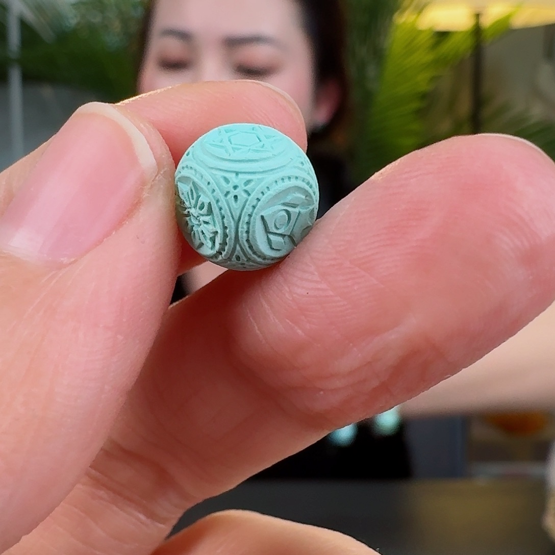 绿松石珠宝奇石未镶嵌