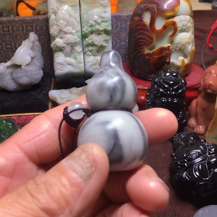 未镶嵌和田玉（糖玉）珠宝奇石强*