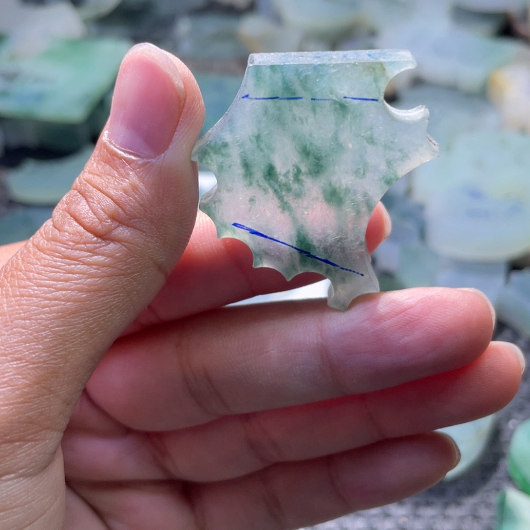 定制翡翠未镶嵌越****运翡翠