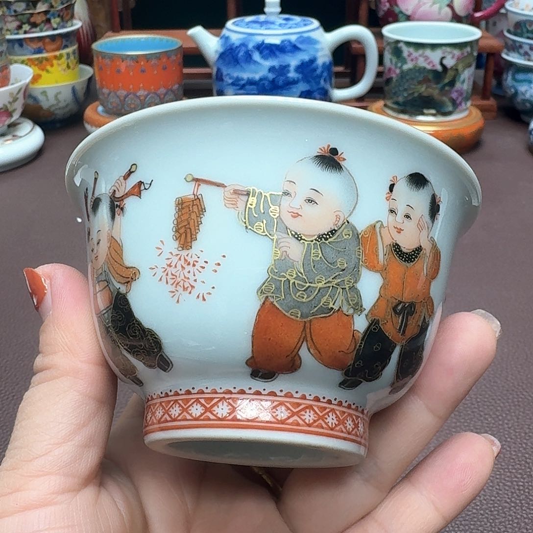 瓷片景德镇仿古手工制作精品