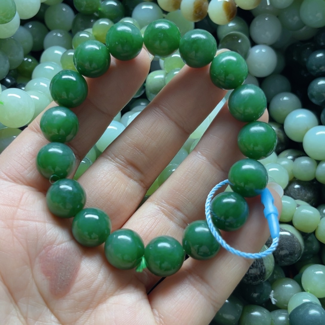 和田玉手链未镶嵌