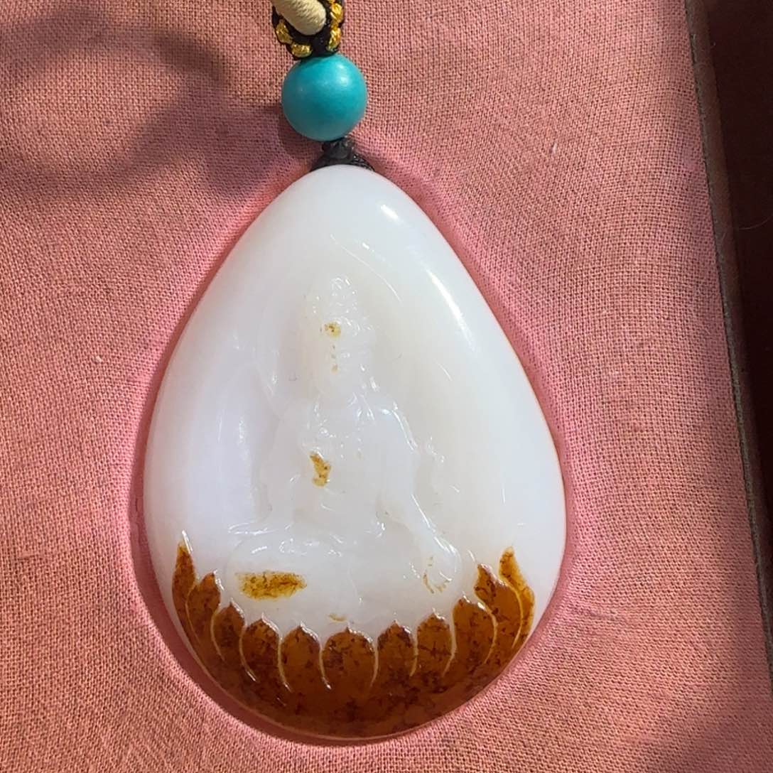 和田玉挂件未镶嵌云*