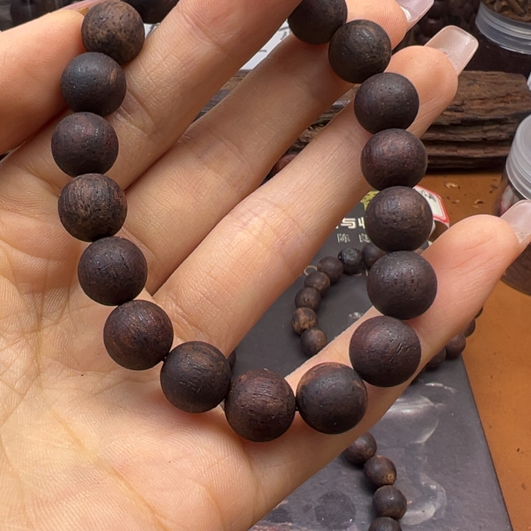 降真香缅甸小叶降真香1.0圆珠紫黄油